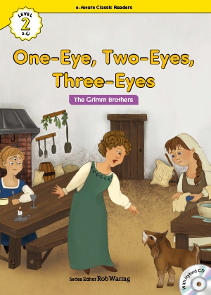 One-eye, two-eyes, three-eyes （e-future classic readers level 2-16）の書影（Maruzen eBook Libraryにリンクします）