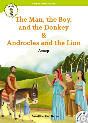 The man, the boy, and the donkey ; & Androcles and the lion （e-future classic readers level 3-7）の書影（Maruzen eBook Libraryにリンクします）