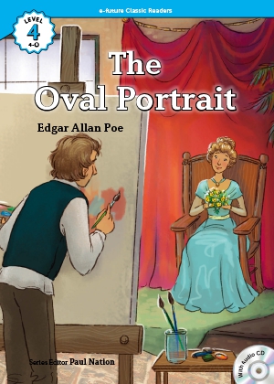The oval portrait （e-future classic readers level 4-8）の書影（Maruzen eBook Libraryにリンクします）