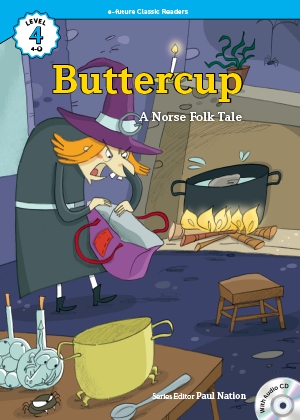 Buttercup ―a Norse folk tale―（e-future classic readers level 4-9）の書影（Maruzen eBook Libraryにリンクします）