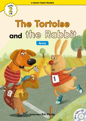 The tortoise and the rabbit （e-future classic readers level 2-1）の書影（Maruzen eBook Libraryにリンクします）
