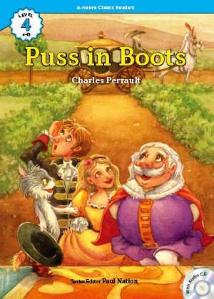 Puss in boots （e-future classic readers level 4-1）の書影（Maruzen eBook Libraryにリンクします）